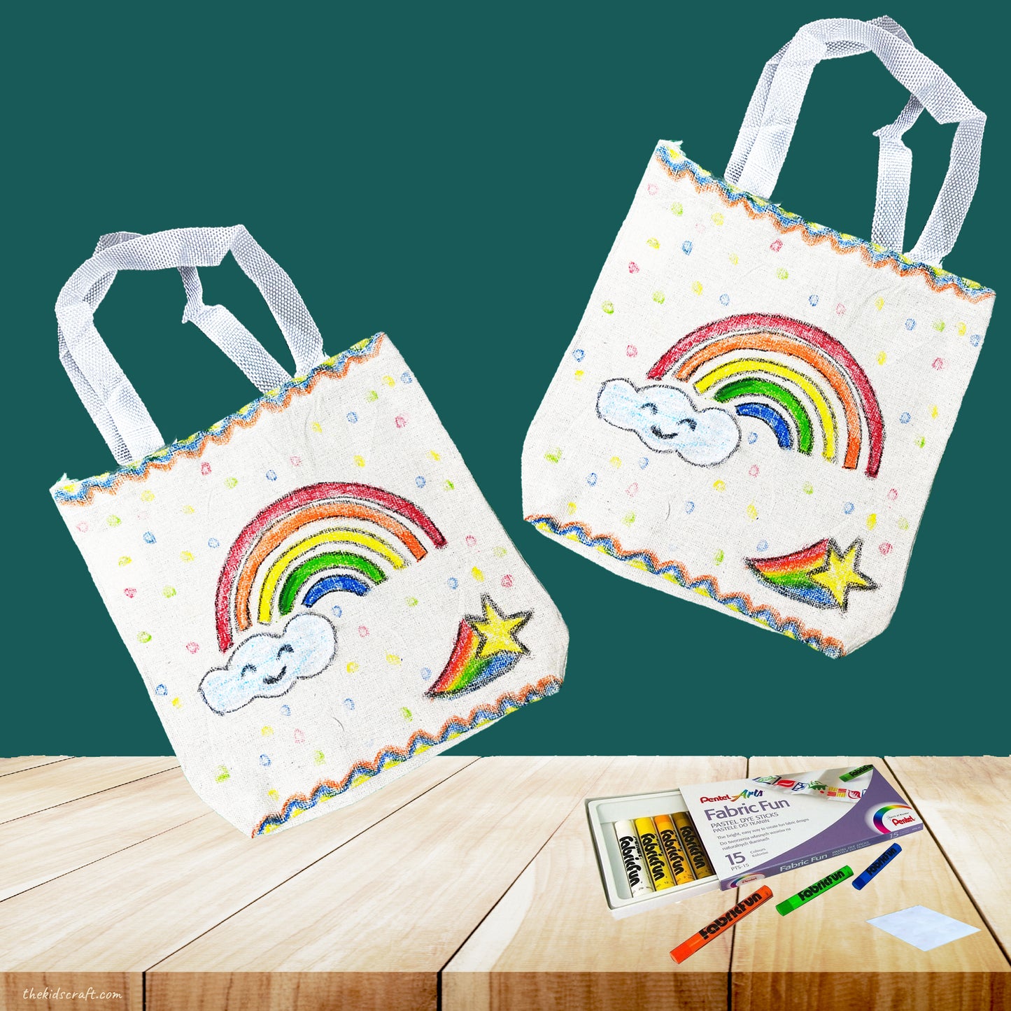 Reusable Tote Bag DIY Craft (Bundled for 2)