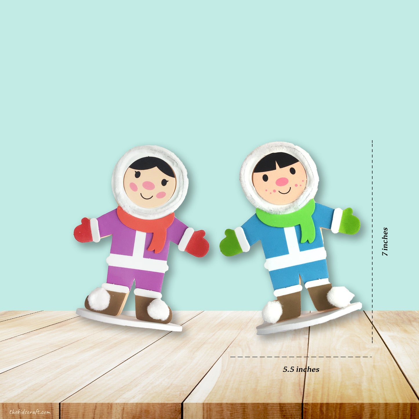 Eskimo DIY Craft Kit (Bundled for 2)