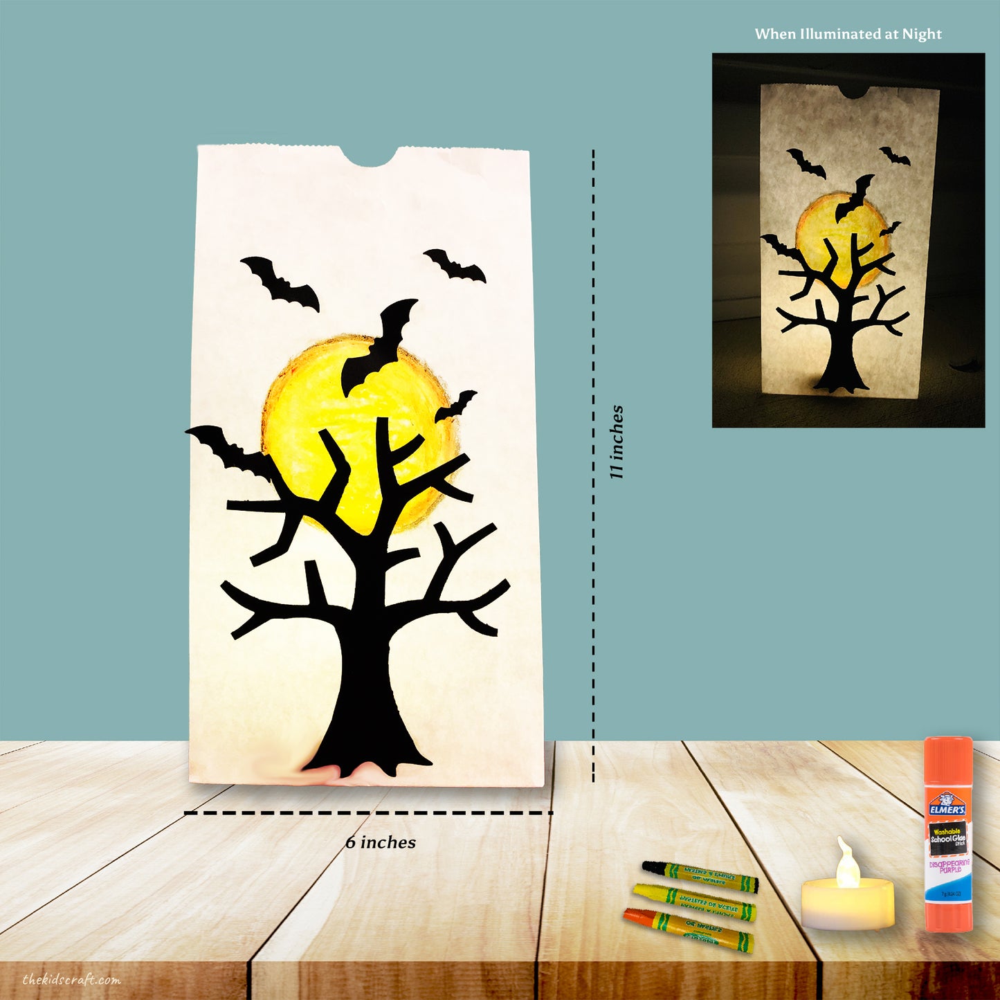 Night Luminary bag DIY Craft Kit (Pack of 1 or 12 kits)